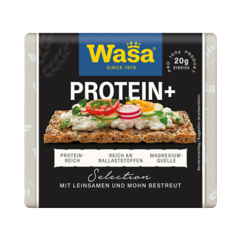 649184 Wasa Selection Protein plus, Knaeckebrot, 200g